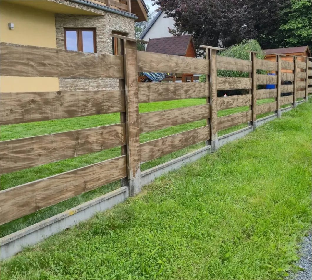 Ogrodzenie przed czyszczeniem